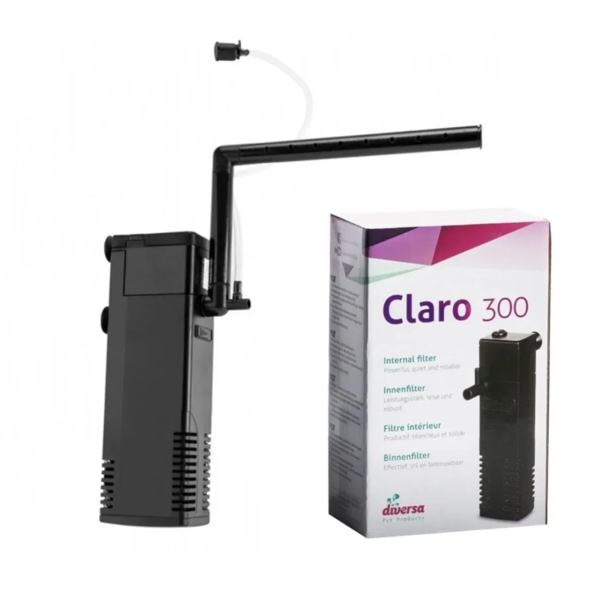 Claro 300 Internt Filter 300 l/t – til akvarier op til 60 liter