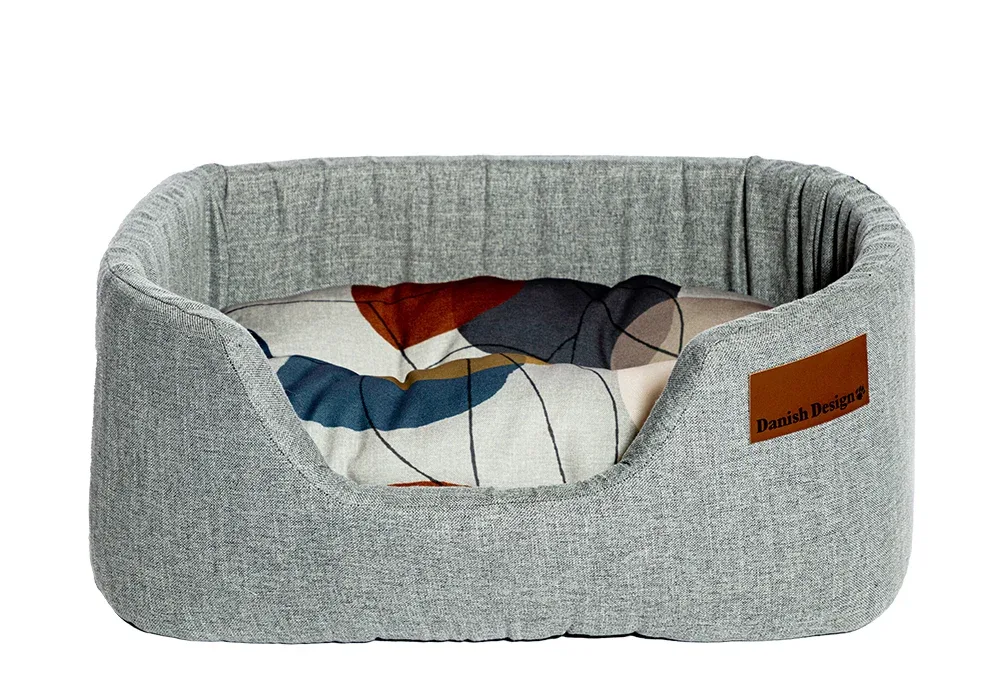 Colour Block Silver Lux Slumber Bed L