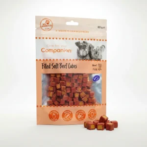 Companion – Bløde godbidder m. okse, torsk og laks, 80g