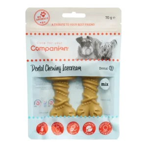 Companion – Dental – Chewing Isvaffel – 70g