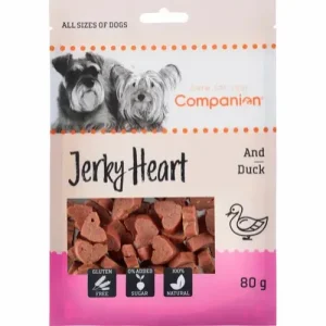 Companion Duck Jerky Hearts – 80 g.