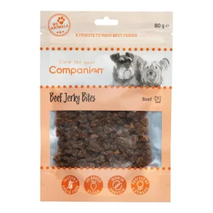 Companion – Jerky Bites m. Oksekød – 80g