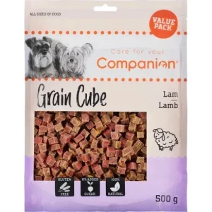 Companion Lamb Grain Cube 500g, små stykker 1×1 cm