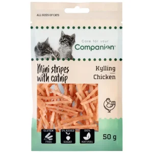 Companion Mini Stripes med Kylling & Katteurt 50 g