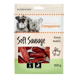 Companion – Pølser m. Kanin 100g