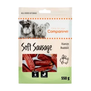 Companion – Pølser med Kanin, Valuepack (550g)