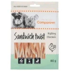 Companion – Sandwich twist – Kylling 80g
