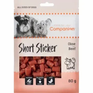 Companion Short Beef Stickers – 80 g.