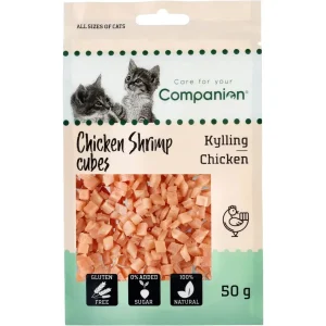 Companion Shrimp Cubes med kylling og rejer 50 g