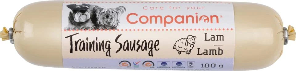Companion Training Sausage Lam 100g - Image 2