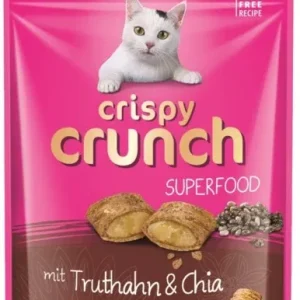 Crispy Crunch Superfoodmed kalkun og chiafrø 60 g