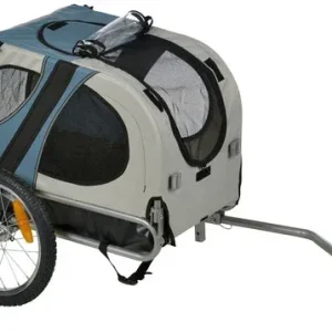 Cykeltrailer op til 30 kg grå/blå