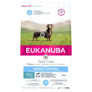 DailyCare Adult Small/Medium Breed Weight Control 2,3 kg / 12 kg