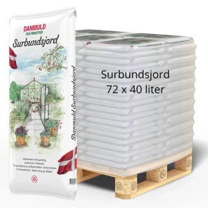 Danmuld Surbundsjord 40 L HEL PALLE leveret