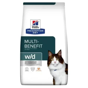 Diætetisk foder w/d Multi-Benefit med kylling 3 kg