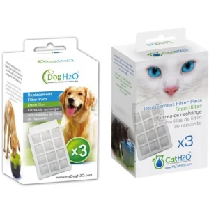 Dog H2O Originale Filtre 3 stk Tilbehør Til Drikkefontæne