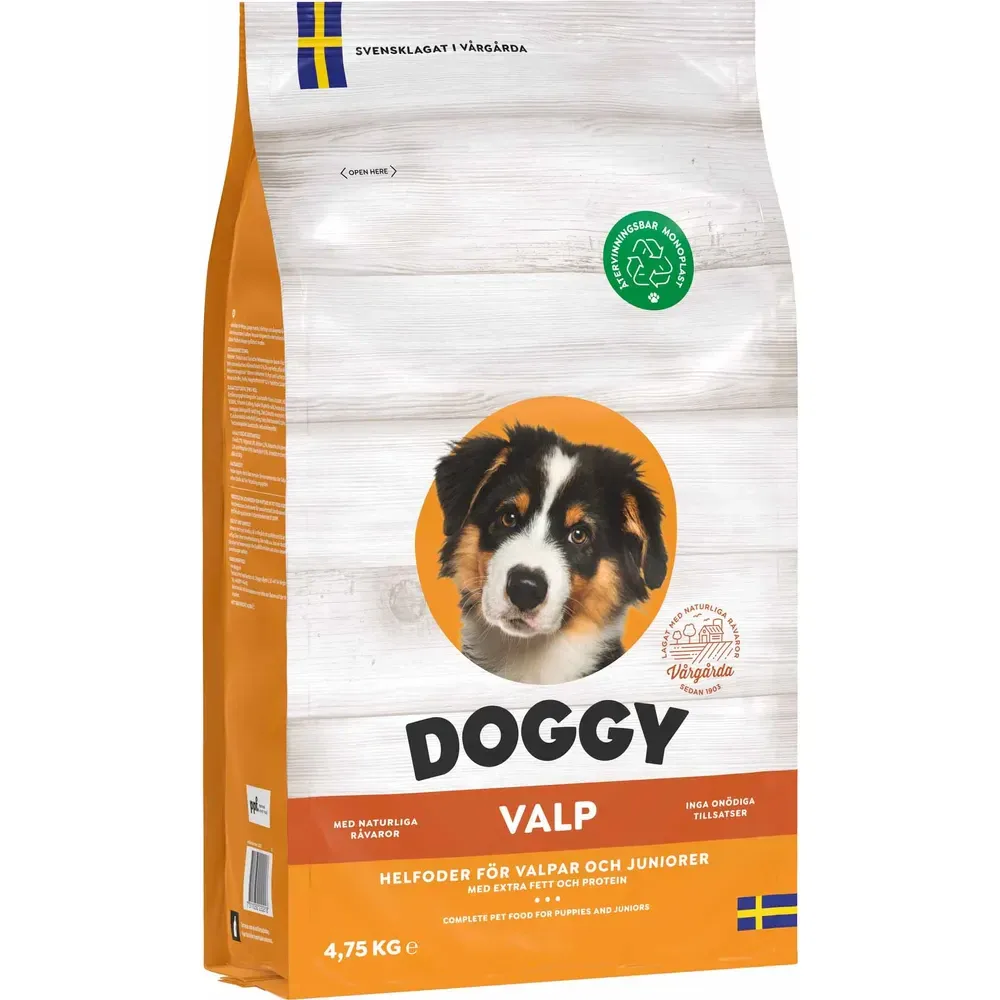 Doggy – Tørfoder – Hvalp – 4,75kg.