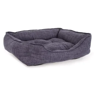 Dogman Classic Rustik Hundeseng Design LORD Antracit Grå M 61x48 cm