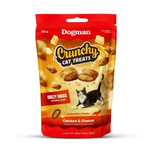 Dogman Crunchy Kattegodbidder Cheezy 60g