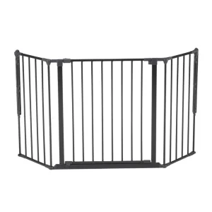 DogSpace Max Multi Medium Vægmonteret Hundelåge Gitter 70,5 cm SORT