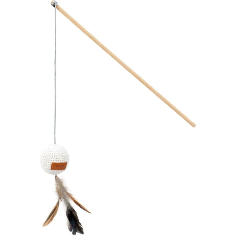 Drillepind m/fjer 40 cm