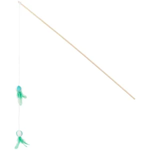 Drillepind m/fjer og bold XL 90 cm