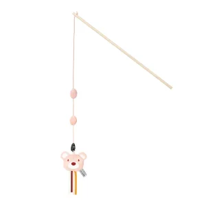 Drillepind Pepe & Kitty40 cm lyserød