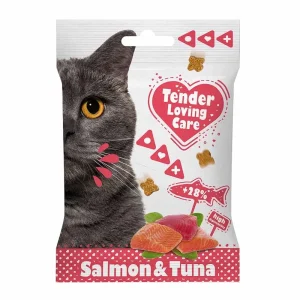 Duvo+ Tender Loving Care Kattegodbidder Med Laks & Tun 50g
