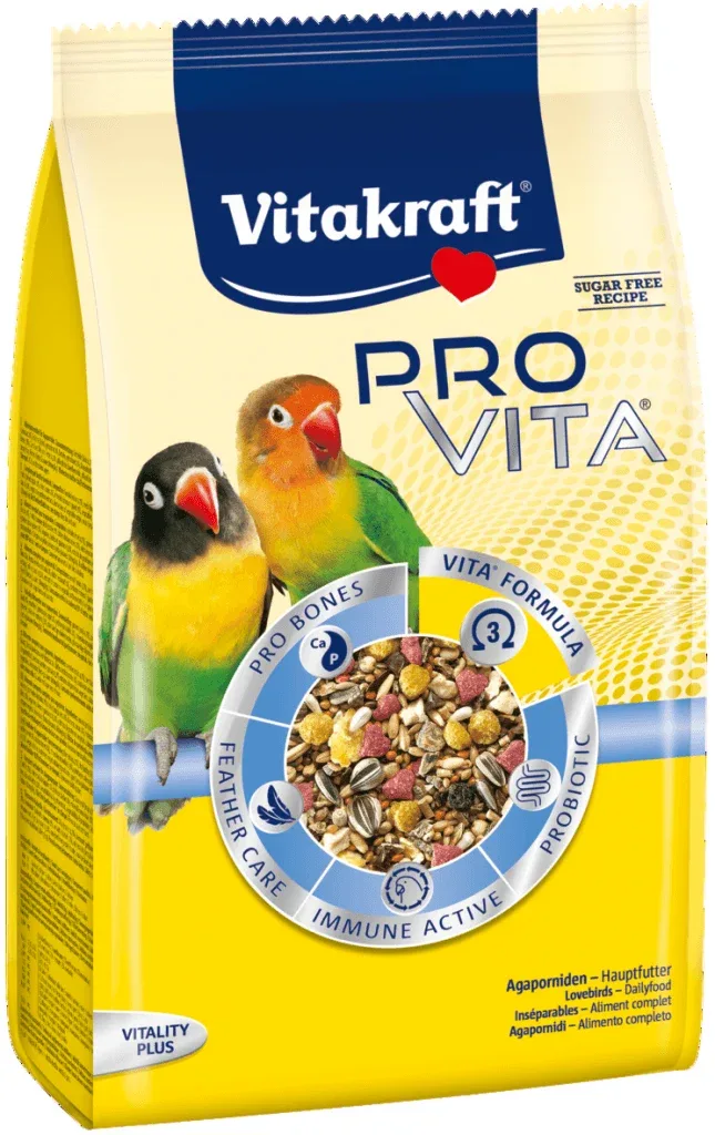 Dværgpapegøje foder, ProVita 800g