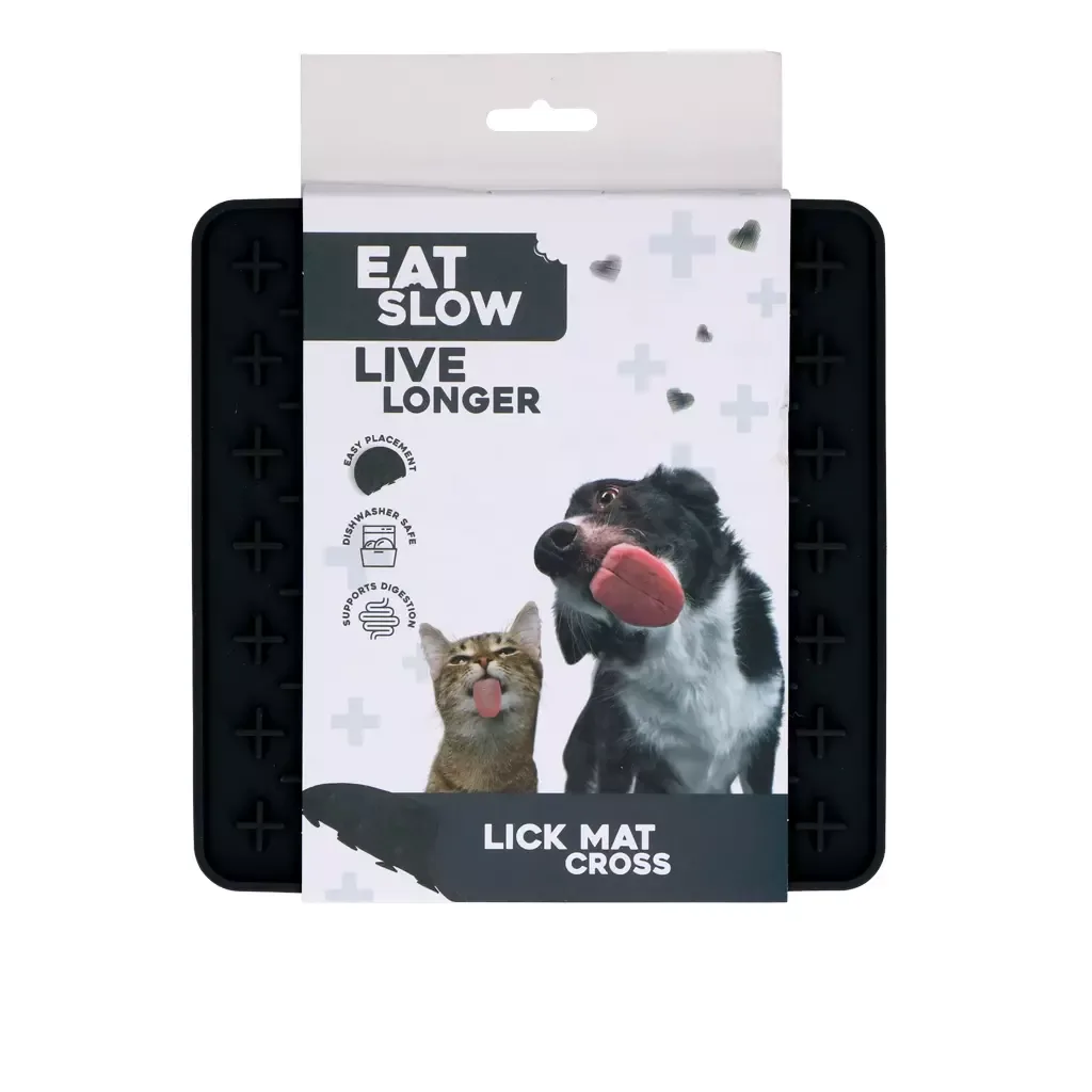 Eat Slow – Slikkemåtte, Grå