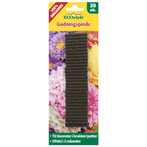EcoStyle Gødningspinde til blomster