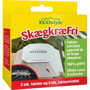EcoStyle Skægkræfri fælder 2 stk