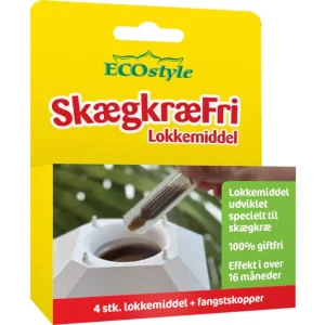 EcoStyle Skægkræfri lokkemiddel + fangstkopper