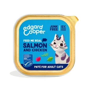 Edgard Cooper Cat Paté Chicken/Salmon 85 g.