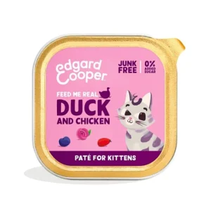 Edgard Cooper Kitten Paté Duck/Chicken 85 g.