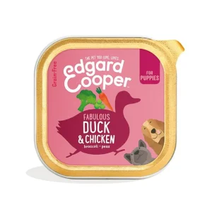Edgard Cooper Puppy Paté Duck/Chicken 300 g.