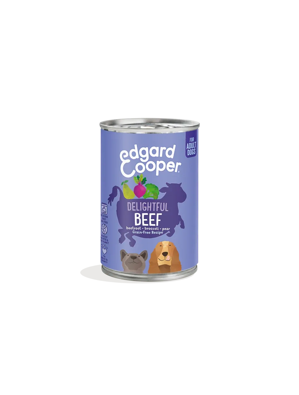 Edgard & Cooper Vådfoder Okse Adult 400 g