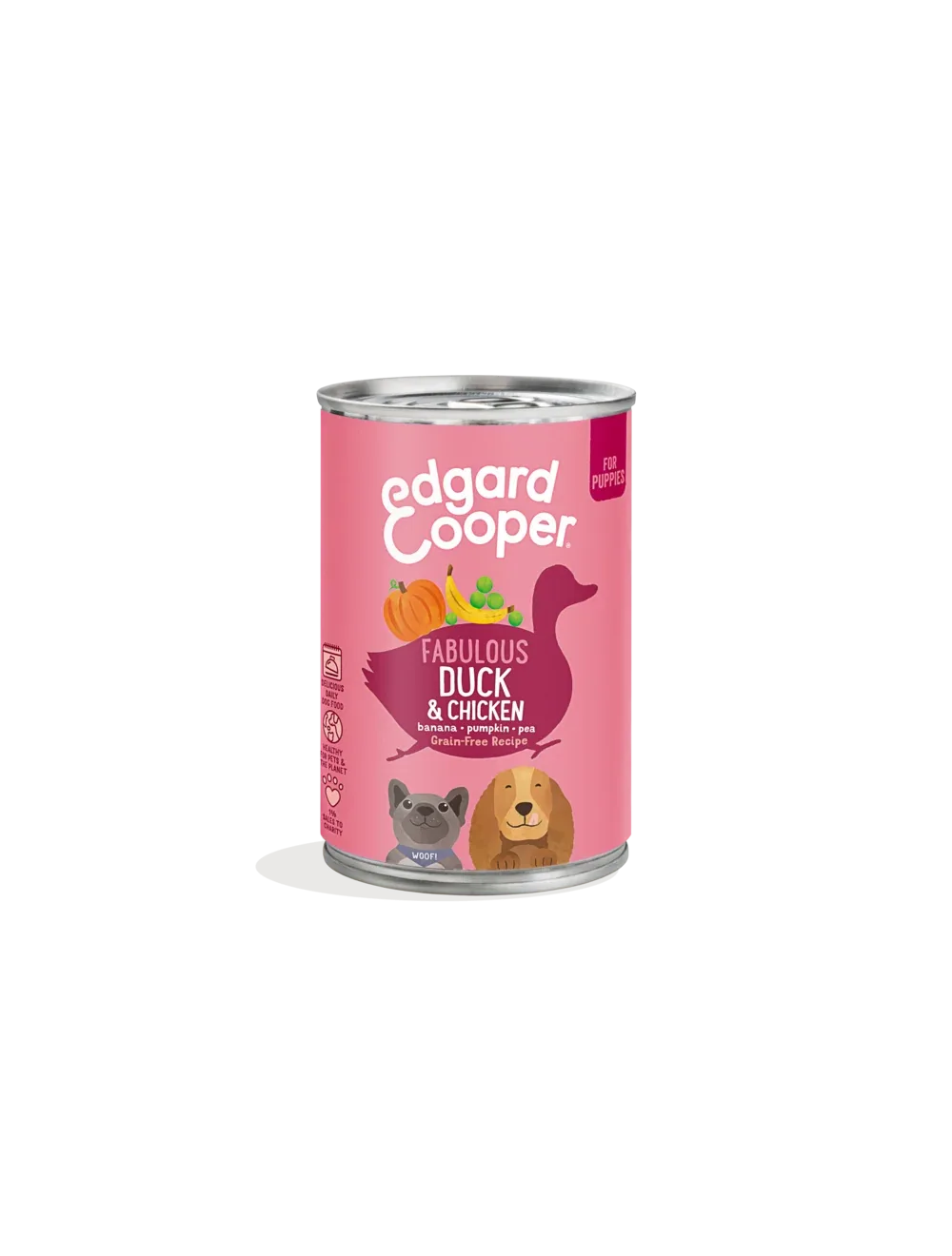 Edgard & Cooper Vådfoder Puppy And & Kylling 400 g