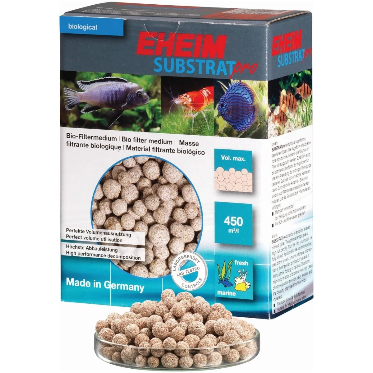 EHEIM Substrat Pro 250 ml – biologisk filtermedie til akvarium - Image 2