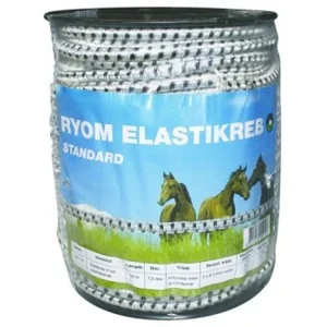 Elastikreb Std. Strømførende 7,5 mm – 50 m