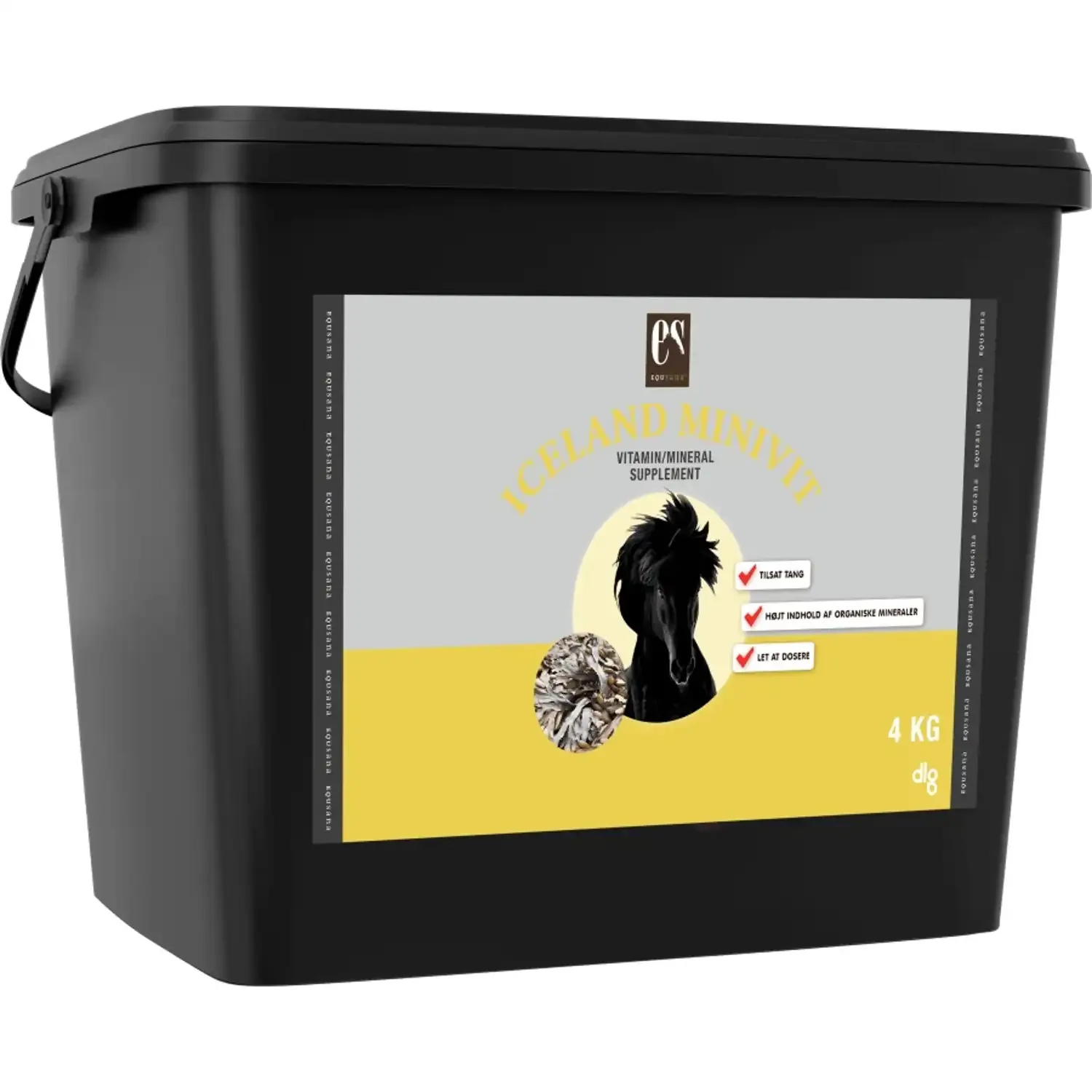 Equsana Iceland Minivit – Vitamin- og mineralbolsjer 4 kg