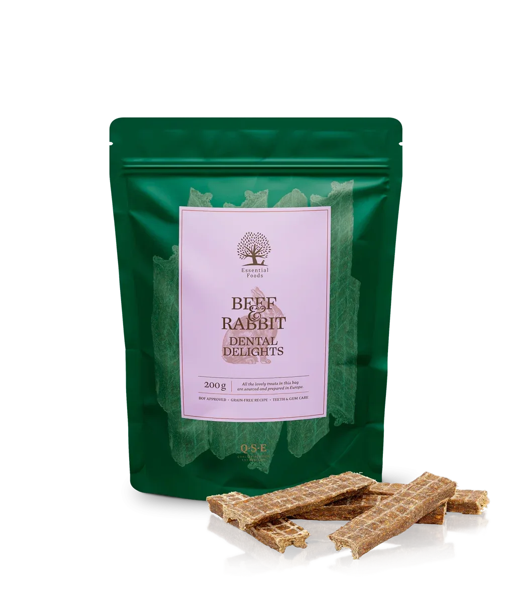 ESSENTIAL GRAIN-FREE BEEF & RABBIT DENTAL DELIGHTS