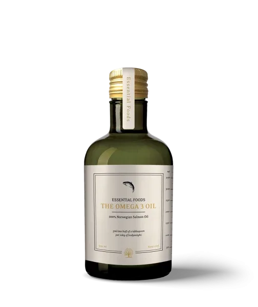 Essential Lakseolie 500ml fra 100% Norske opdrættede laks til hunde