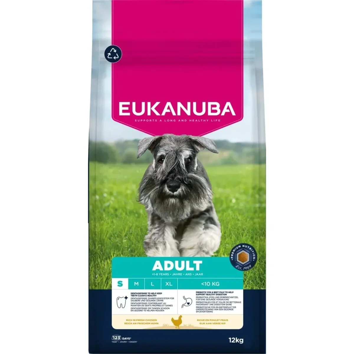 EUKANUBA Adult Small Breed kylling 12 kg