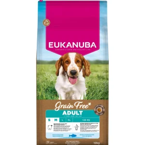 EUKANUBA Adult Small/Medium Grainfree havfisk 3 kg / 12 kg
