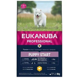 EUKANUBA Puppy Start kylling 8 kg