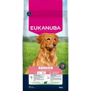 EUKANUBA Senior Large Breed Lam & Ris 2,5 kg / 12 kg