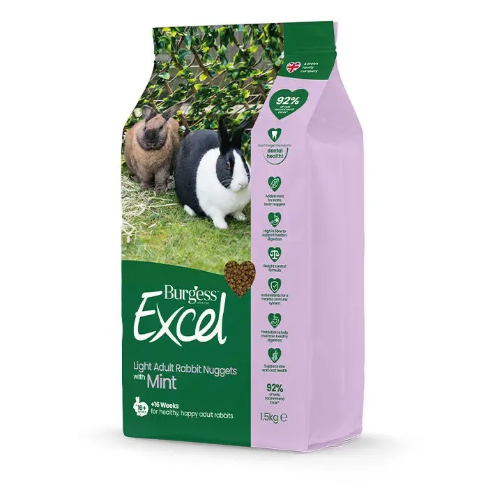 Excel kanin Light adult mint 1,5 kg - Image 2