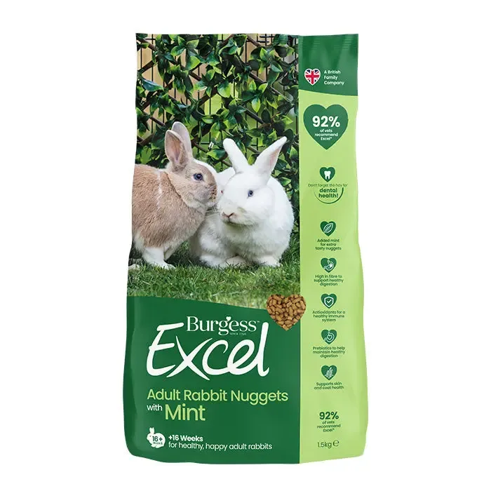 Excel kanin Mint 1,5 kg