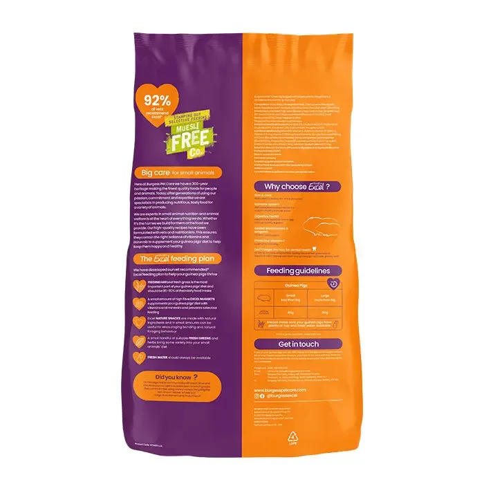 Excel marsvin solbær adult solbær & oregano 1,5 kg - Image 2